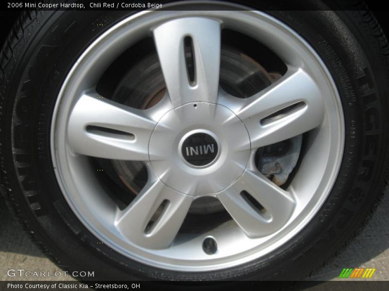 Chili Red / Cordoba Beige 2006 Mini Cooper Hardtop