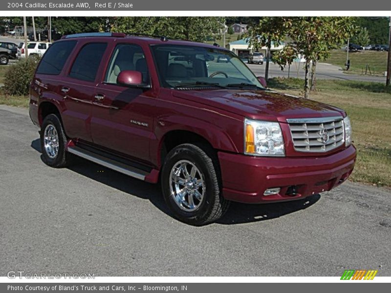 Red E / Shale 2004 Cadillac Escalade AWD