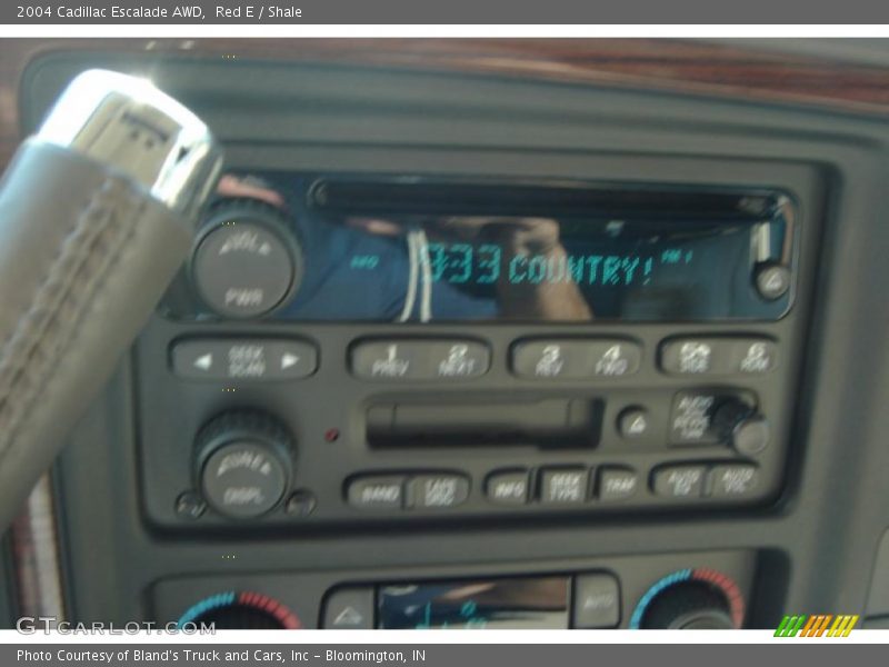 Red E / Shale 2004 Cadillac Escalade AWD