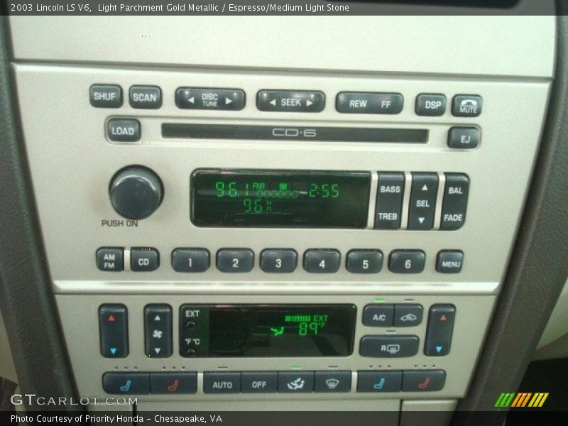 Light Parchment Gold Metallic / Espresso/Medium Light Stone 2003 Lincoln LS V6