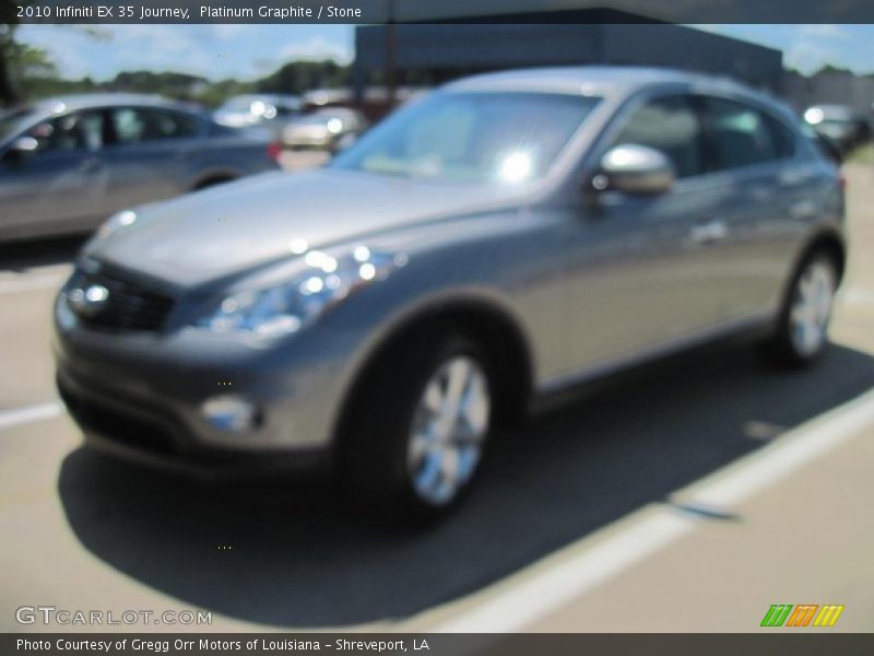Platinum Graphite / Stone 2010 Infiniti EX 35 Journey