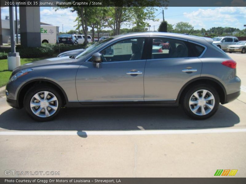 Platinum Graphite / Stone 2010 Infiniti EX 35 Journey