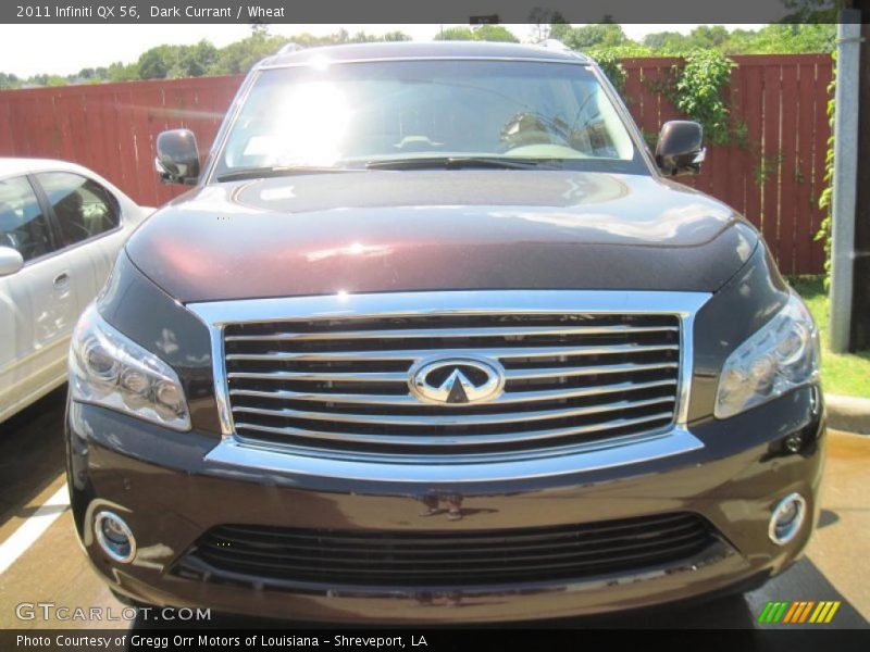 Dark Currant / Wheat 2011 Infiniti QX 56