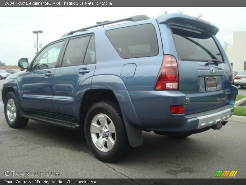 Pacific Blue Metallic / Stone 2004 Toyota 4Runner SR5 4x4