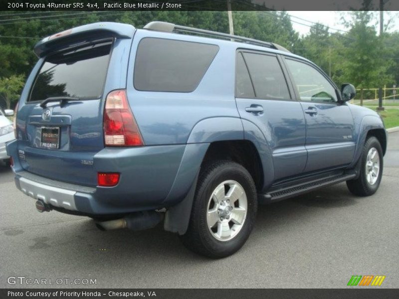 Pacific Blue Metallic / Stone 2004 Toyota 4Runner SR5 4x4