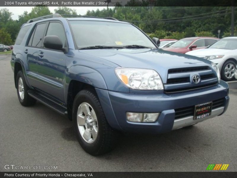 Pacific Blue Metallic / Stone 2004 Toyota 4Runner SR5 4x4