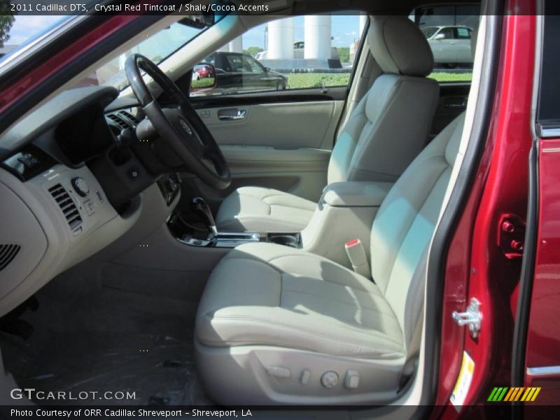 Crystal Red Tintcoat / Shale/Cocoa Accents 2011 Cadillac DTS