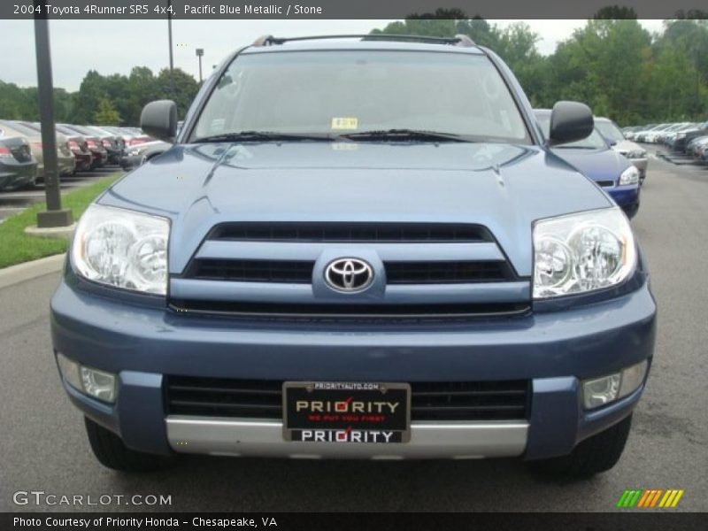 Pacific Blue Metallic / Stone 2004 Toyota 4Runner SR5 4x4