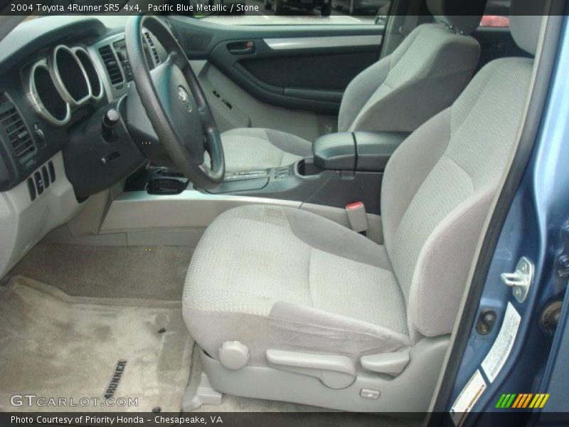 Pacific Blue Metallic / Stone 2004 Toyota 4Runner SR5 4x4