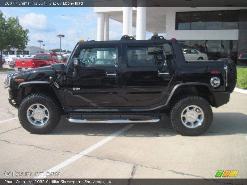 Black / Ebony Black 2007 Hummer H2 SUT