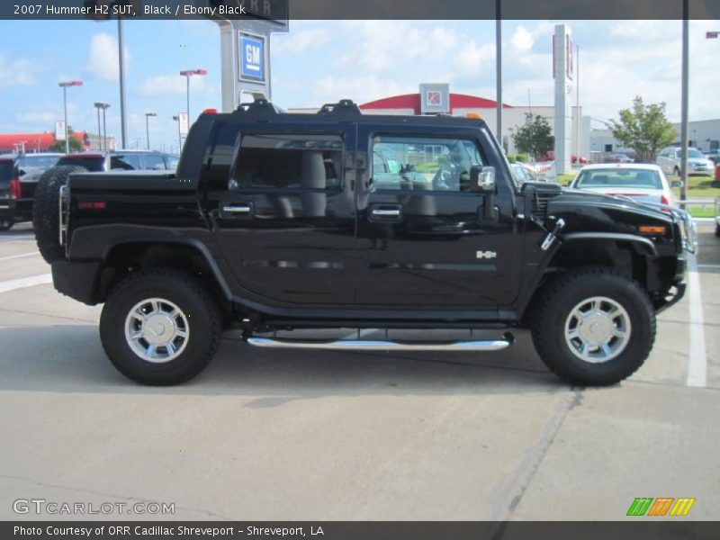 Black / Ebony Black 2007 Hummer H2 SUT