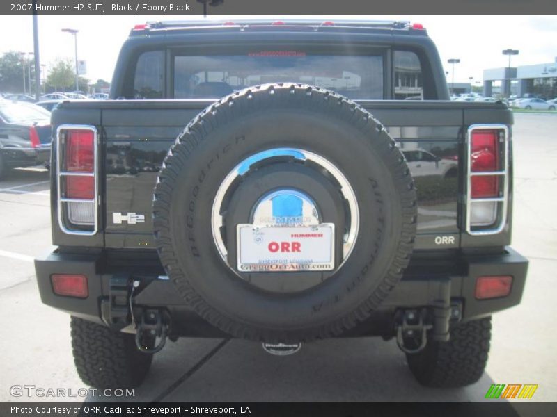 Black / Ebony Black 2007 Hummer H2 SUT