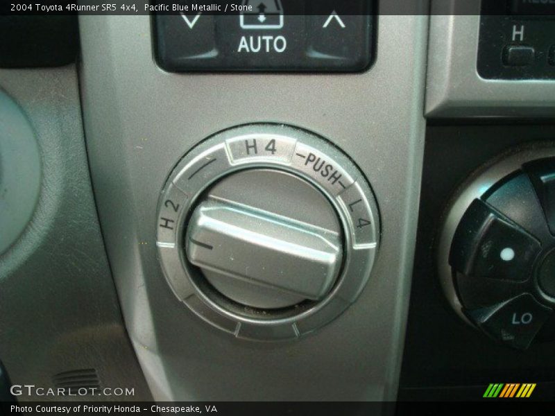 Pacific Blue Metallic / Stone 2004 Toyota 4Runner SR5 4x4