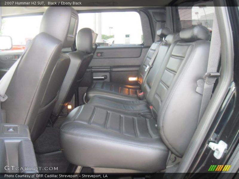 Black / Ebony Black 2007 Hummer H2 SUT