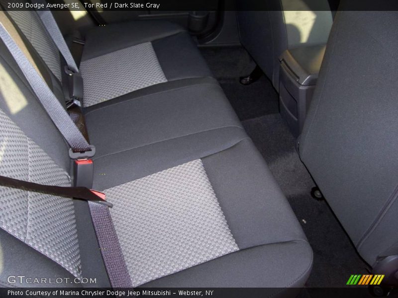 Tor Red / Dark Slate Gray 2009 Dodge Avenger SE