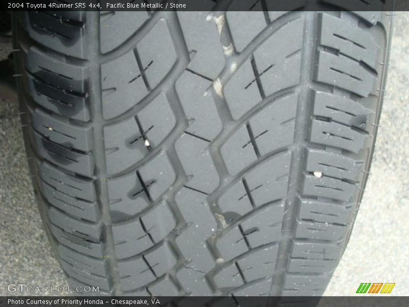 Pacific Blue Metallic / Stone 2004 Toyota 4Runner SR5 4x4