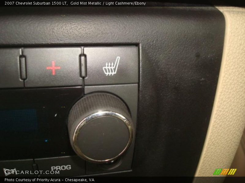 Gold Mist Metallic / Light Cashmere/Ebony 2007 Chevrolet Suburban 1500 LT