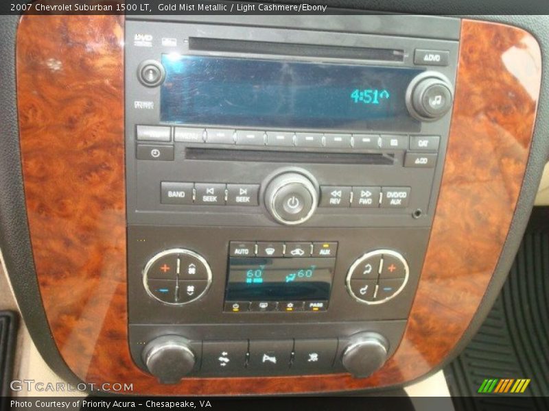 Gold Mist Metallic / Light Cashmere/Ebony 2007 Chevrolet Suburban 1500 LT