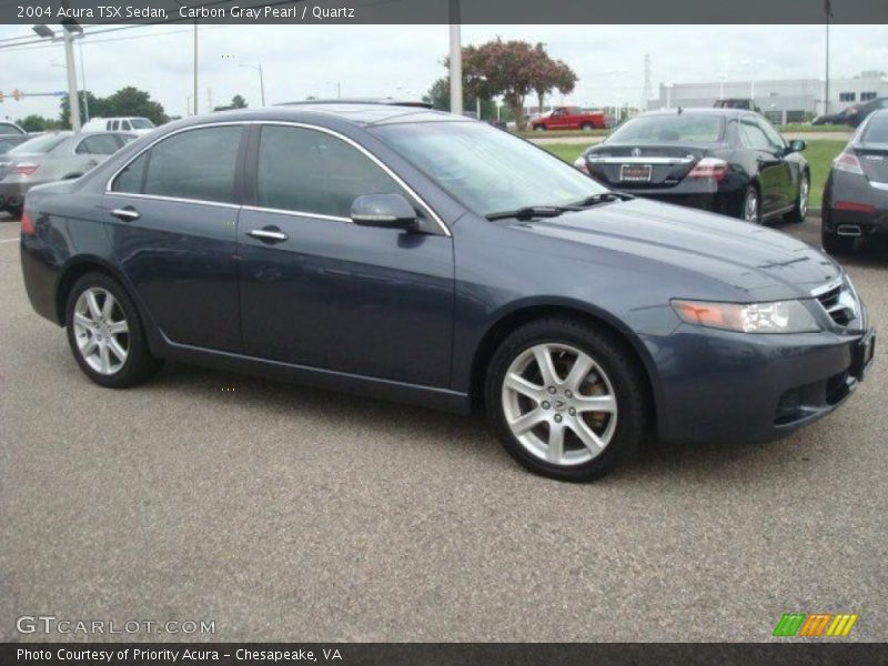 Carbon Gray Pearl / Quartz 2004 Acura TSX Sedan