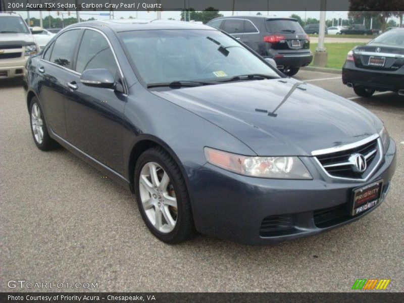 Carbon Gray Pearl / Quartz 2004 Acura TSX Sedan