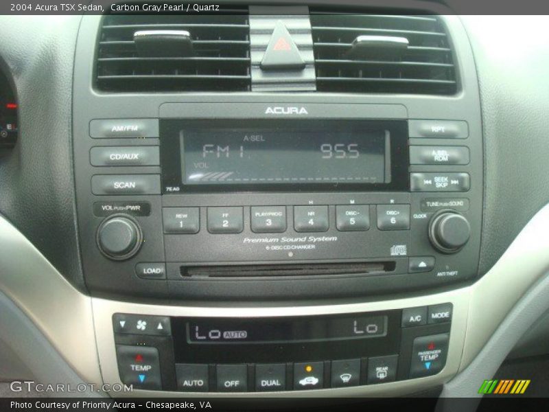 Carbon Gray Pearl / Quartz 2004 Acura TSX Sedan