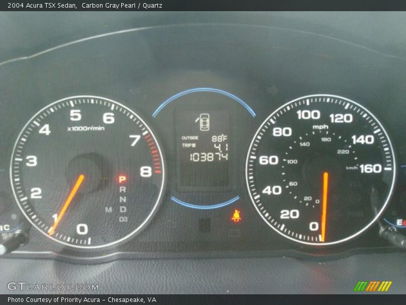 Carbon Gray Pearl / Quartz 2004 Acura TSX Sedan