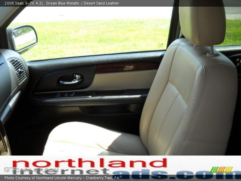 Ocean Blue Metallic / Desert Sand Leather 2006 Saab 9-7X 4.2i