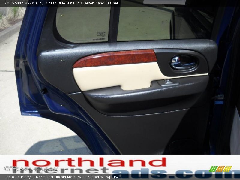 Ocean Blue Metallic / Desert Sand Leather 2006 Saab 9-7X 4.2i