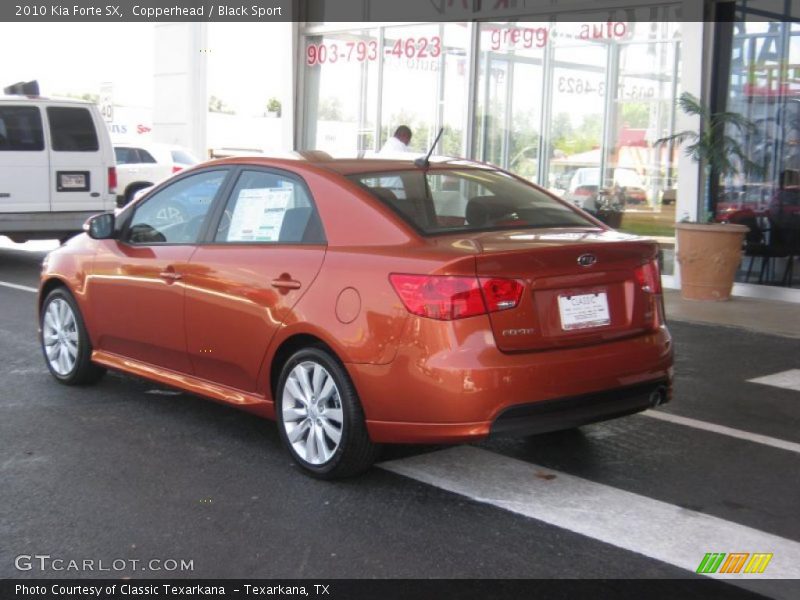 Copperhead / Black Sport 2010 Kia Forte SX