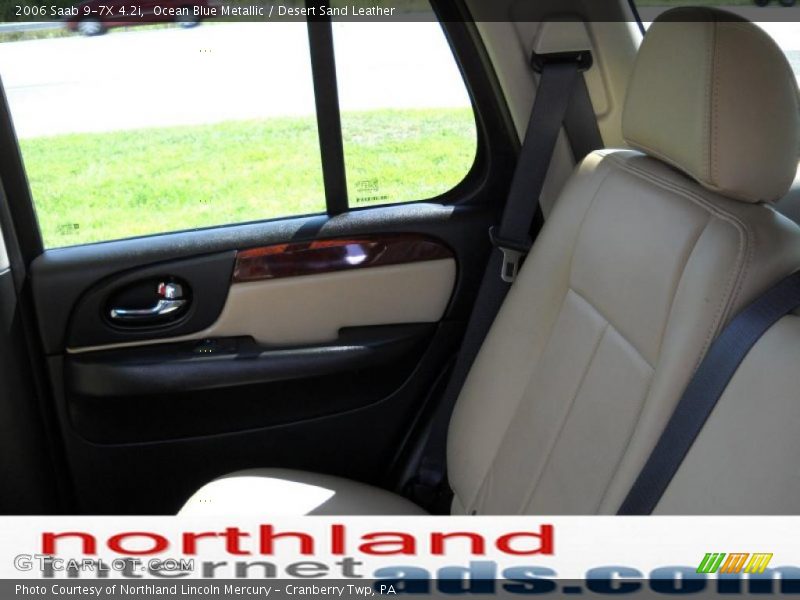 Ocean Blue Metallic / Desert Sand Leather 2006 Saab 9-7X 4.2i