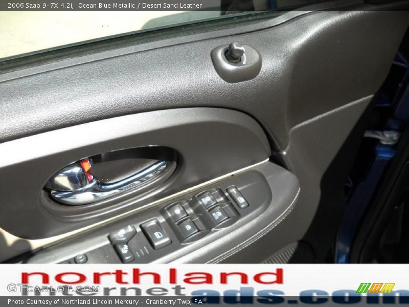 Ocean Blue Metallic / Desert Sand Leather 2006 Saab 9-7X 4.2i