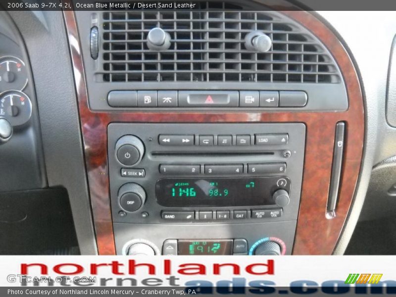 Ocean Blue Metallic / Desert Sand Leather 2006 Saab 9-7X 4.2i