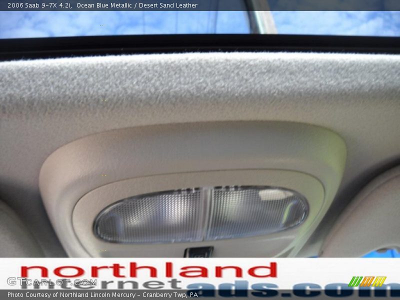 Ocean Blue Metallic / Desert Sand Leather 2006 Saab 9-7X 4.2i