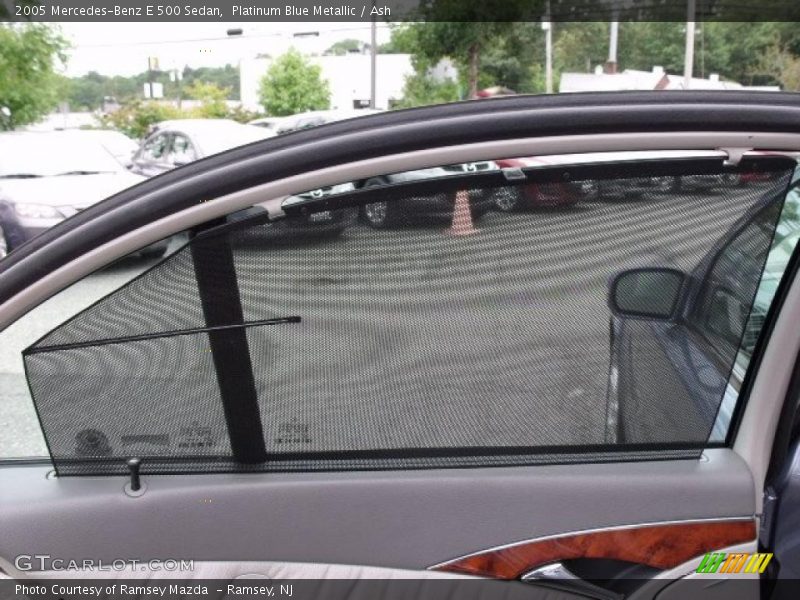 Platinum Blue Metallic / Ash 2005 Mercedes-Benz E 500 Sedan