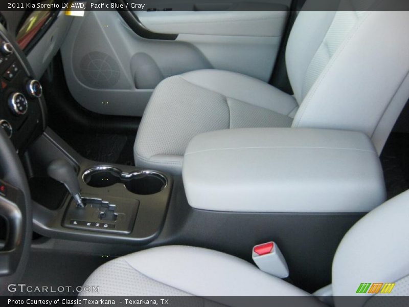 Pacific Blue / Gray 2011 Kia Sorento LX AWD