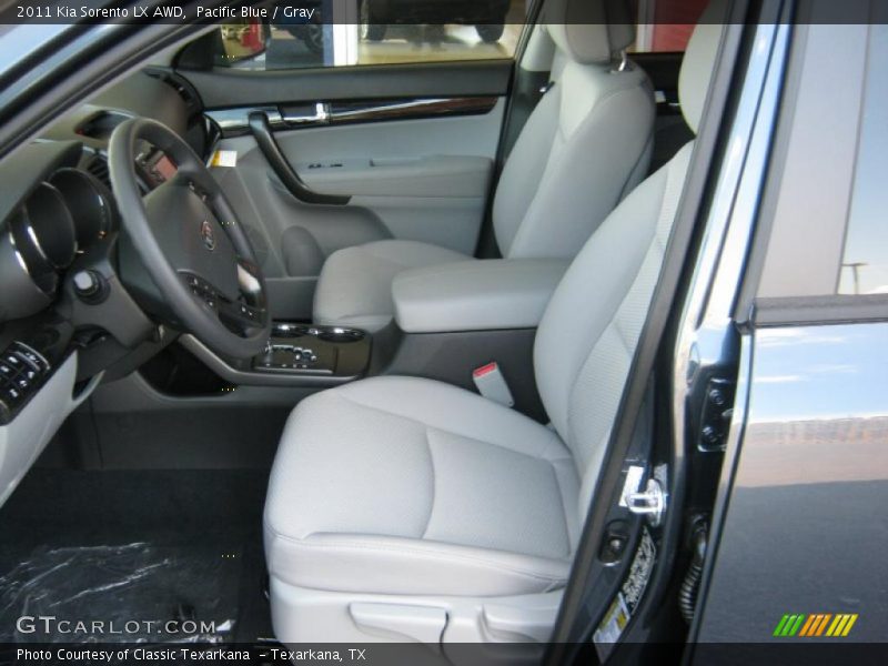 Pacific Blue / Gray 2011 Kia Sorento LX AWD