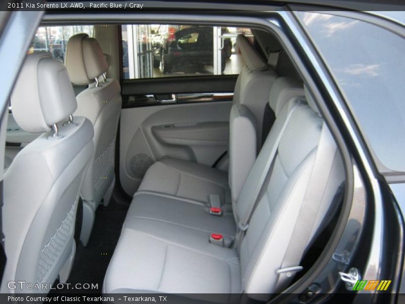 Pacific Blue / Gray 2011 Kia Sorento LX AWD