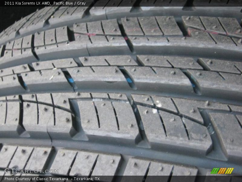 Pacific Blue / Gray 2011 Kia Sorento LX AWD