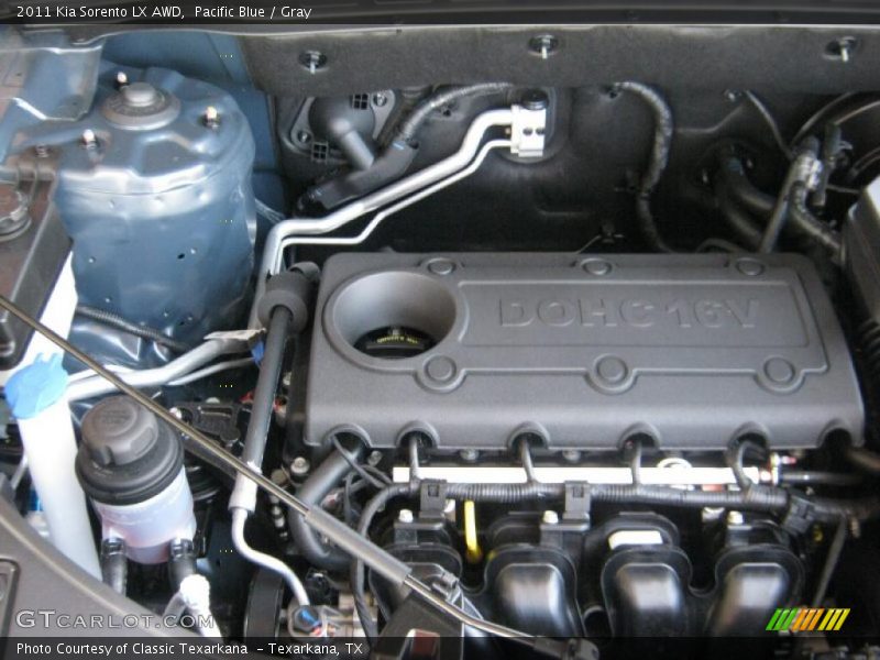 Pacific Blue / Gray 2011 Kia Sorento LX AWD