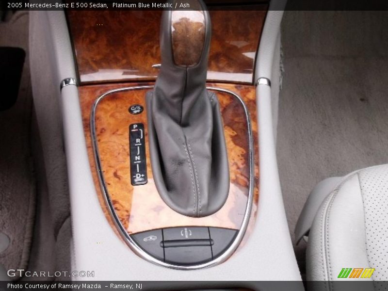 Platinum Blue Metallic / Ash 2005 Mercedes-Benz E 500 Sedan