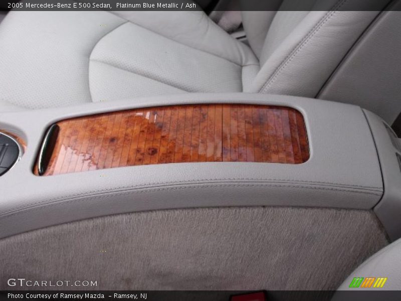 Platinum Blue Metallic / Ash 2005 Mercedes-Benz E 500 Sedan