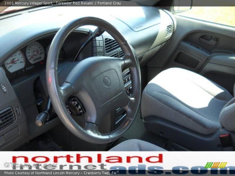 Toreador Red Metallic / Portland Gray 2001 Mercury Villager Sport