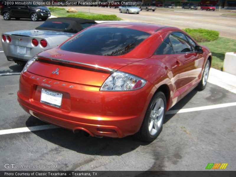 Sunset Pearlescent Pearl / Dark Charcoal 2009 Mitsubishi Eclipse GS Coupe