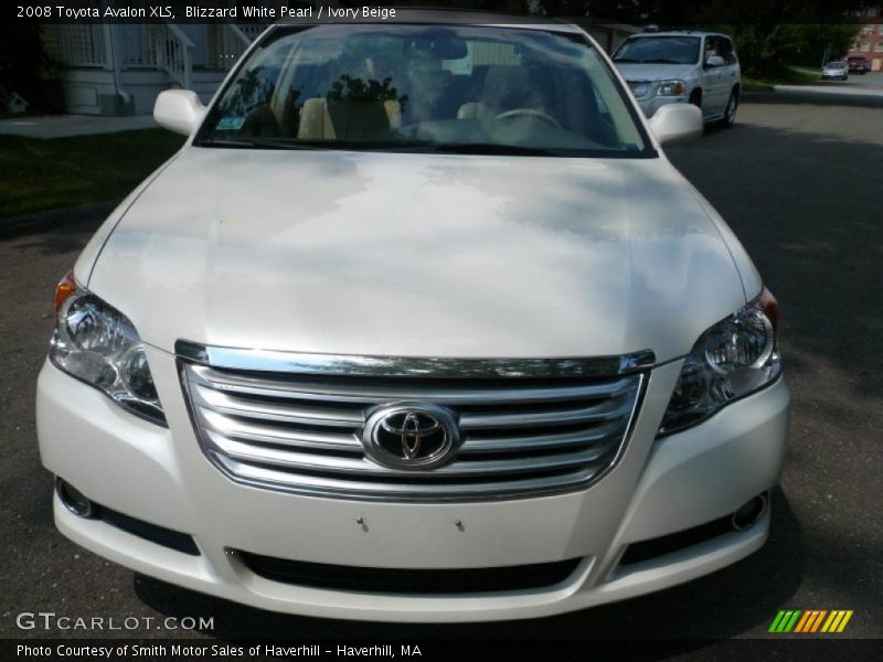Blizzard White Pearl / Ivory Beige 2008 Toyota Avalon XLS