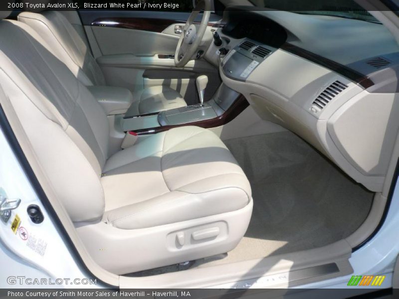Blizzard White Pearl / Ivory Beige 2008 Toyota Avalon XLS
