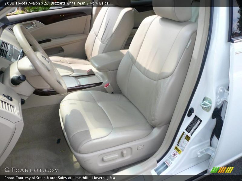 Blizzard White Pearl / Ivory Beige 2008 Toyota Avalon XLS