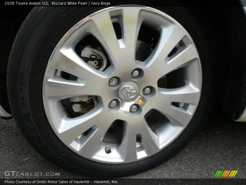 Blizzard White Pearl / Ivory Beige 2008 Toyota Avalon XLS