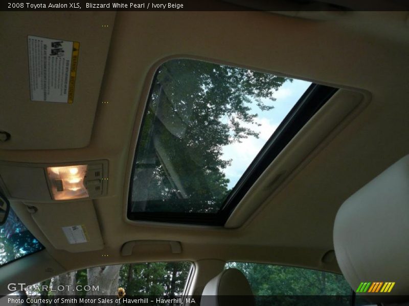 Blizzard White Pearl / Ivory Beige 2008 Toyota Avalon XLS