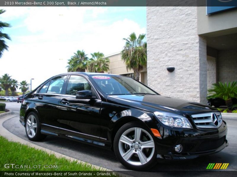 Black / Almond/Mocha 2010 Mercedes-Benz C 300 Sport