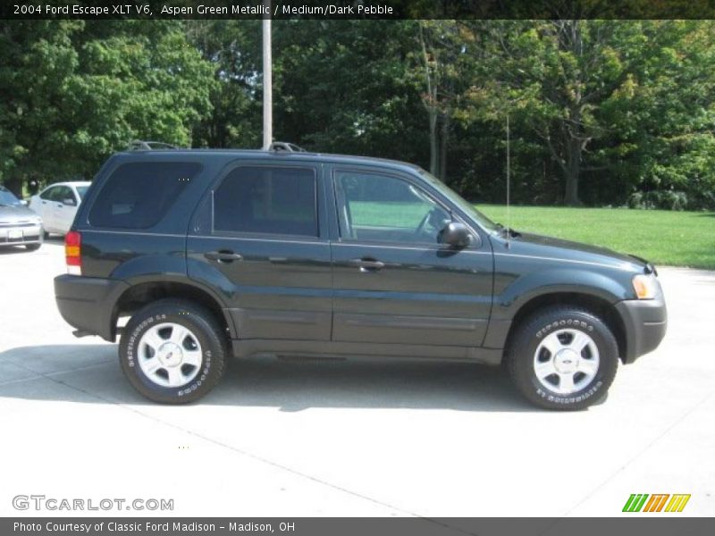 Aspen Green Metallic / Medium/Dark Pebble 2004 Ford Escape XLT V6